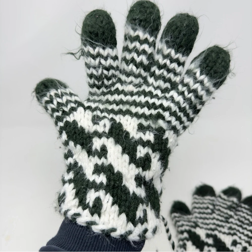 Hand Crafted handmade green